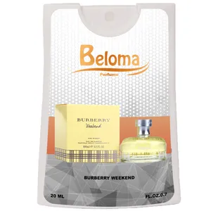 عطر جیبی زنانه بلوما مدل Weekend حجم 20 میلی لیتر