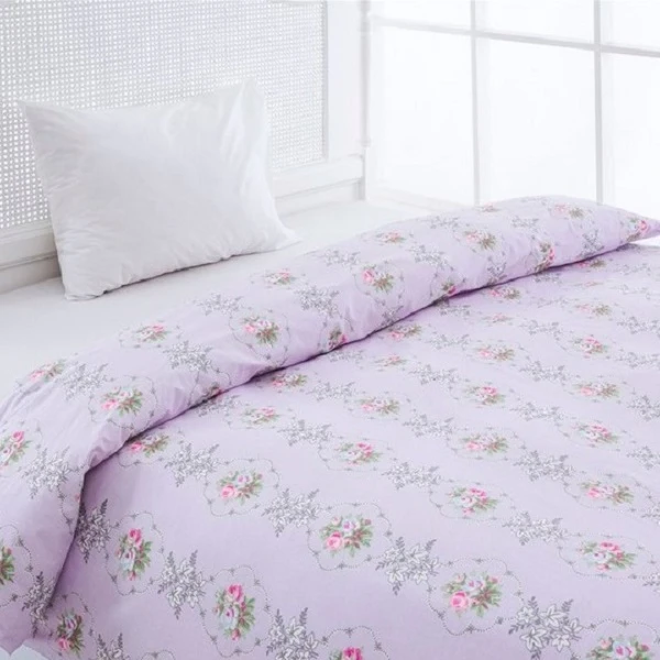روکش لحاف پنبه انگلیش هوم مدل Winter Rose یک نفره سایز 220x160 سانتی‌متر