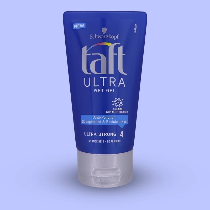 ژل حالت دهنده مو تافت مدل Ultra Wet Gel حجم 150 میلی لیتر