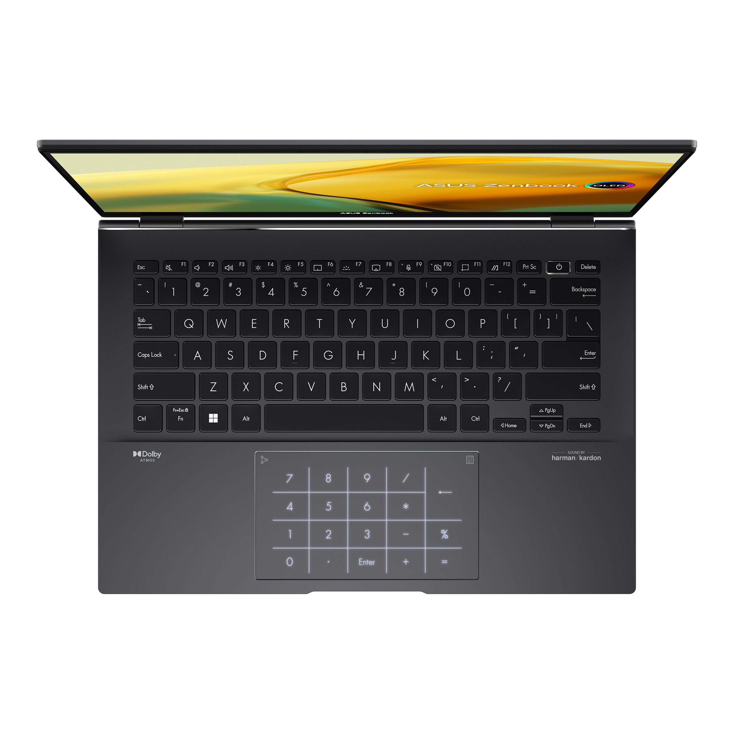 لپ تاپ 14 اینچی ایسوس مدل Zenbook 14 UM3402YA-KM156 لپ تاپ 14 اینچی ایسوس مدل Zenbook 14 UM3402YA-KM156