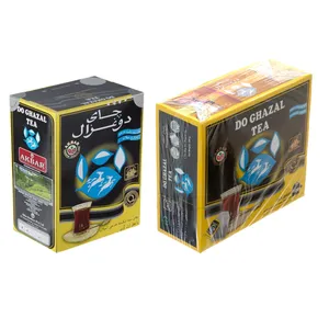 چای سیاه و چای کیسه ای دوغزال مجموعه 2 عددی
