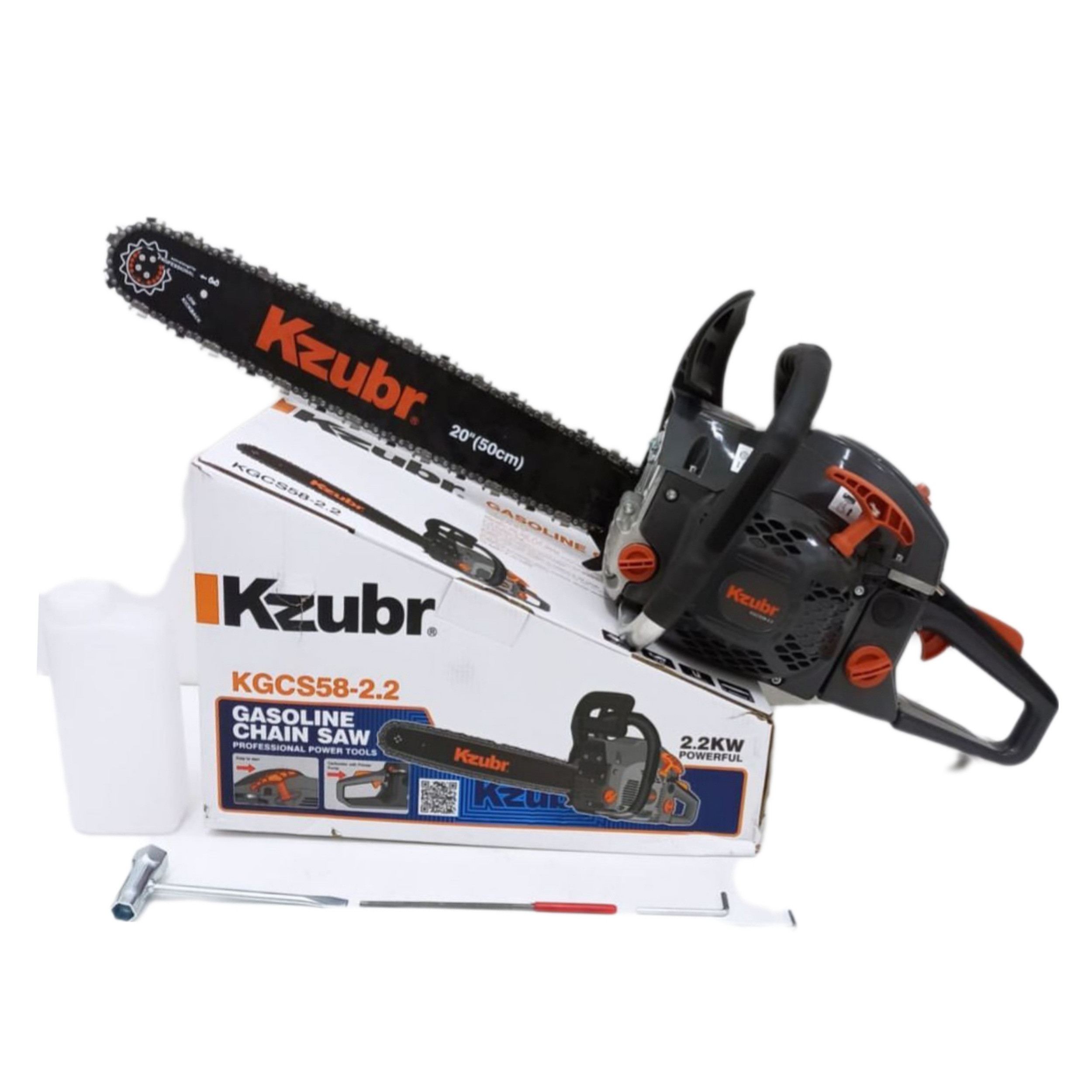 اره زنجیری بنزینی زوبر مدل KGCS58-2.2