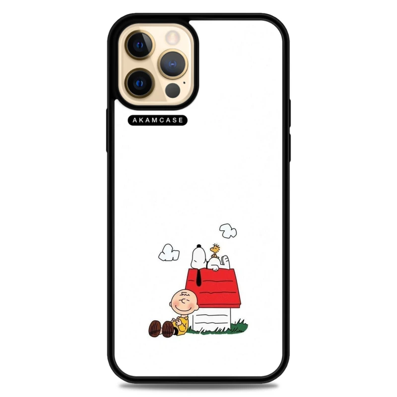 کاور آکام مدل AMC-WA12PRO-SNOOPY-32 مناسب برای گوشی موبایل اپل iPhone 12 Pro