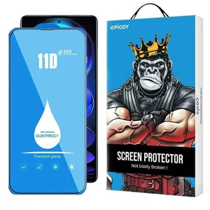Epicoy 11D Blue ESD Screen Protector For Xiaomi Redmi Note 12 Pro Plus/ Note 12 Pro 4G/5G / Note 12 5G/4G / Note 12 China