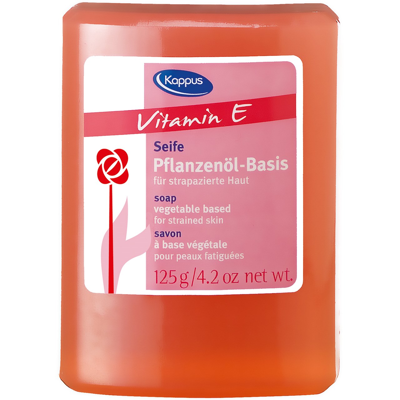 صابون کاپوس مدل Vitamin E مقدار 125 گرم