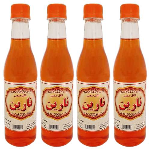 الکل صنعتی نارین مدل N450 حجم 450 میلی لیتر بسته 4 عددی 