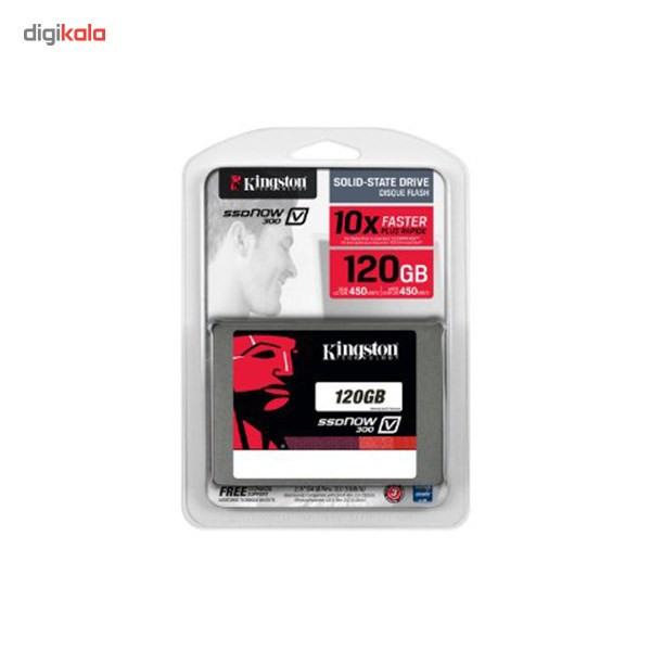 حافظه SSD کینگستون مدل V300 B7A ظرفیت 120 گیگابایت