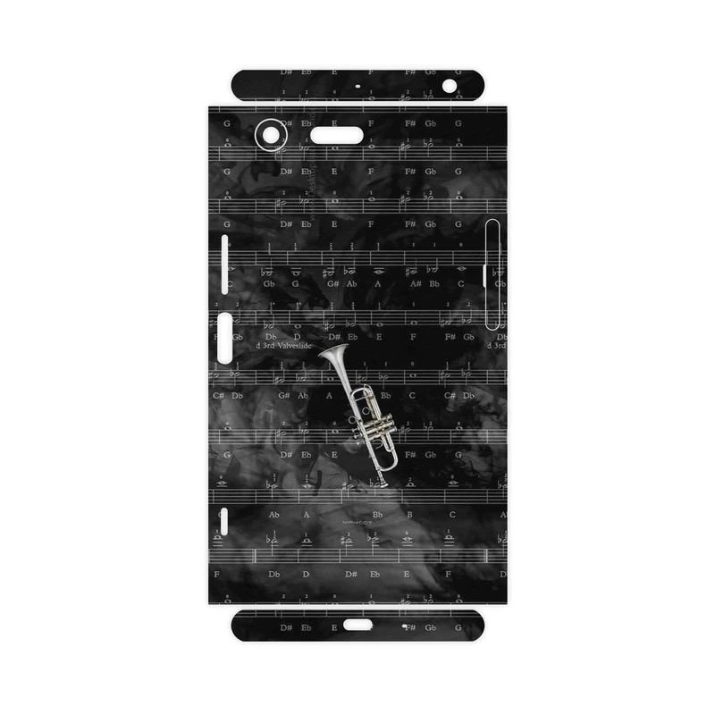 برچسب پوششی ماهوت مدل Trumpet-FullSkin مناسب برای گوشی موبایل سونی Xperia XZ Premium