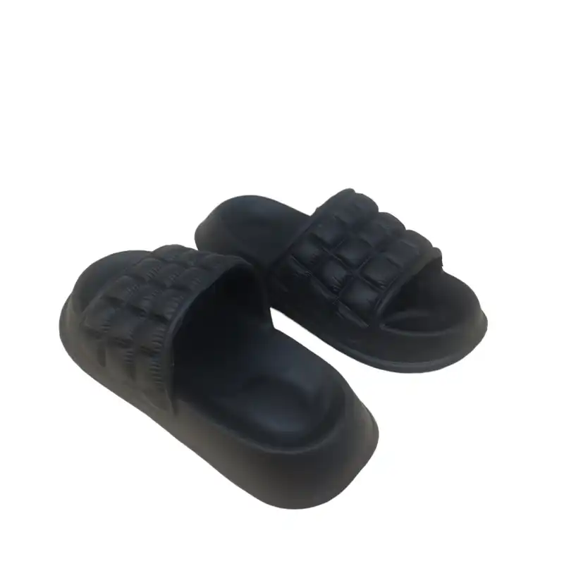 دمپایی زنانه مدل DZ109 LMR لام رنگ مشکی