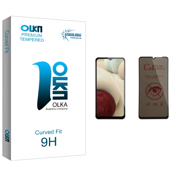 محافظ صفحه نمایش حریم شخصی کولینگ مدل Olka glass مناسب برای گوشی موبایل سامسونگ Galaxy A12