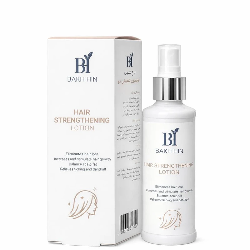 لوسیون تقویت کننده مو باخ هین مدل B-01 مناسب موهای نازک حجم 120 میلی لیتر