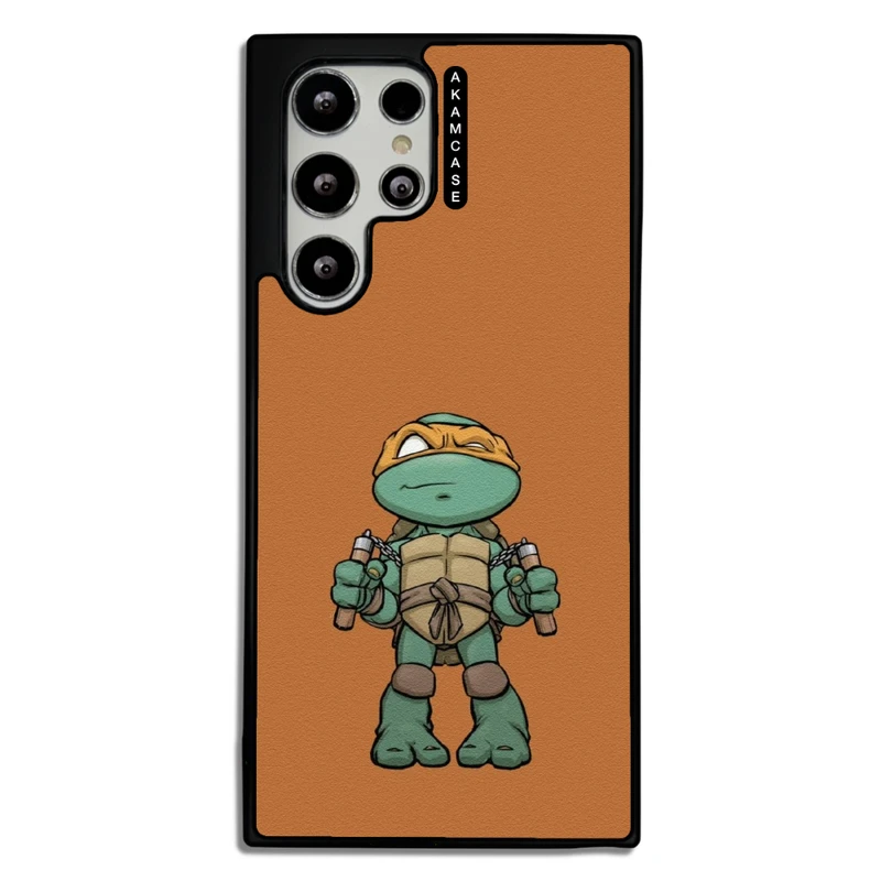 کاور آکام مدل AMC-WSGS22U-NINJA TURTLES3 مناسب برای گوشی موبایل سامسونگ Galaxy S22 Ultra