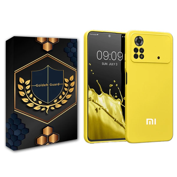 کاور گلدن گارد مدل سیلیکونی مناسب برای گوشی موبایل شیائومی Poco X4 Pro 5G/X4 pro 5G