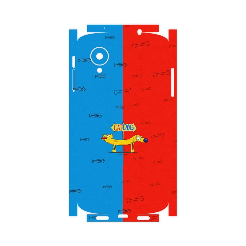 برچسب پوششی ماهوت مدل CatDog-FullSkin مناسب برای گوشی موبایل گوگل Nexus 5