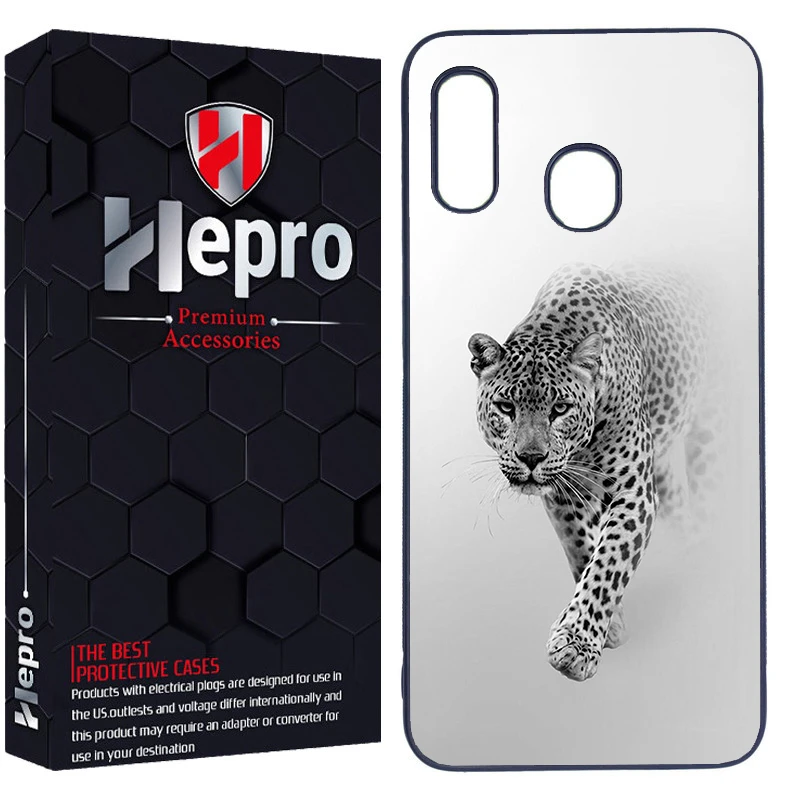 کاور هپرو طرح پلنگ  کد Dimo-651 مناسب برای گوشی موبایل سامسونگ Galaxy A20/A30