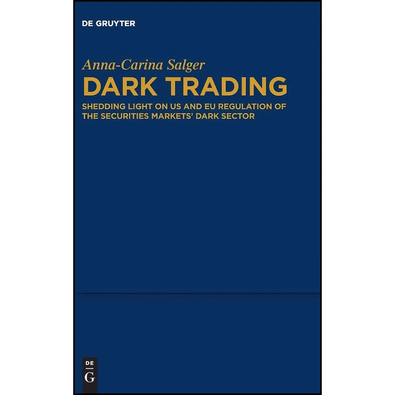 کتاب Dark Trading اثر Anna-Carina Salger انتشارات De Gruyter