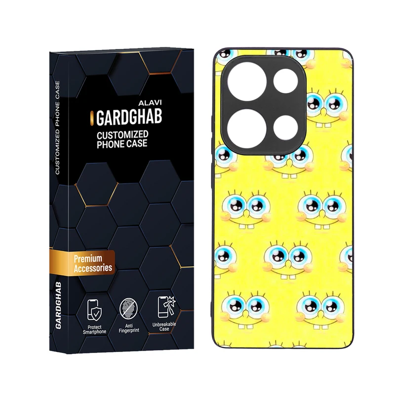 کاور گارد قاب علوی مدل دور ژله ای مناسب برای گوشی موبایل شیائومی Poco M6 Pro 4G