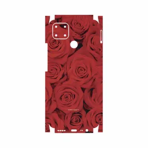MAHOOT Red-Flower-FullSkin Cover Sticker for Realme C25s