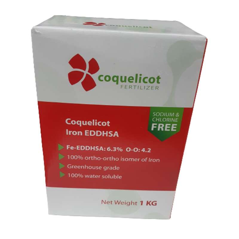 کود کلات آهن کوکلیکو مدل %63 وزن 1 کیلوگرم