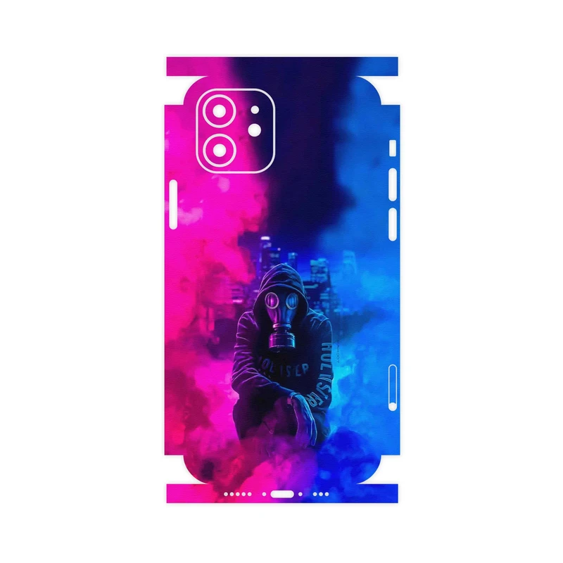 برچسب پوششی ماهوت مدل Smoke Rainbow Digital Art 2-FullSkin مناسب برای گوشی موبایل اپل iPhone 12