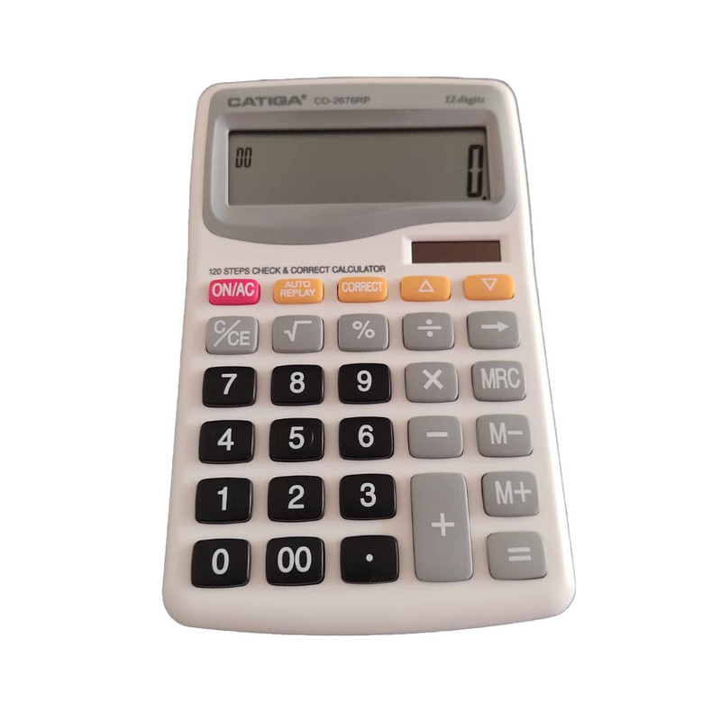 ماشین حساب کاتیگا مدل CD-2676RP 