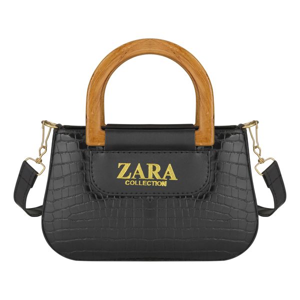 کیف دستی زنانه مدل دسته چوبی
