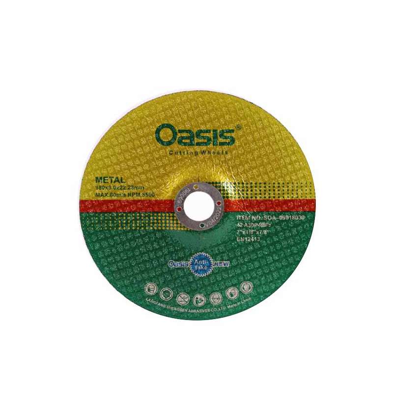 صفحه برش آهن اوسیس مدل 180x3 مجموعه 10 عددی