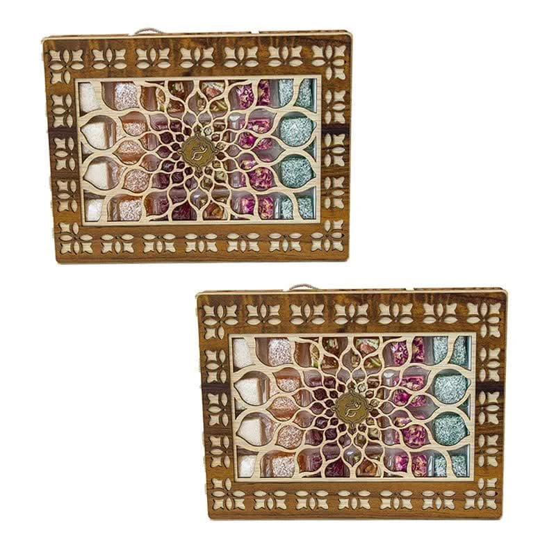 مسقطی ترکیبی حلوا مسقطی لاری ترنج  - 430 گرم مجموعه 2 عددی