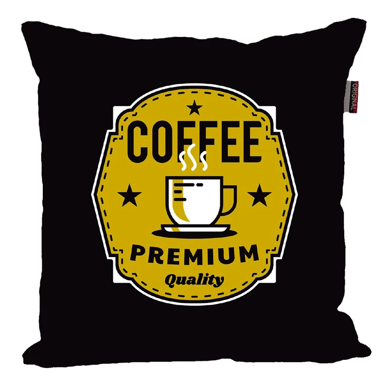 کوسن ناریکو طرح فانتزی مدل قهوه کد 02304