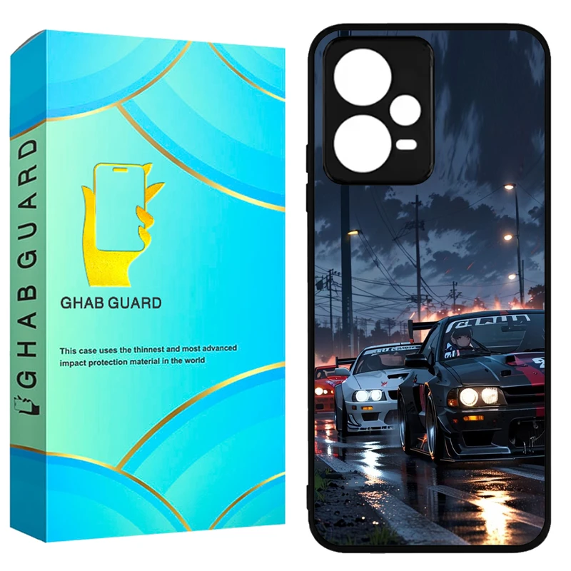 کاور قاب گارد طرح ماشین مدل X5GCH مناسب برای گوشی موبایل شیائومی Poco X5 Pro 5G