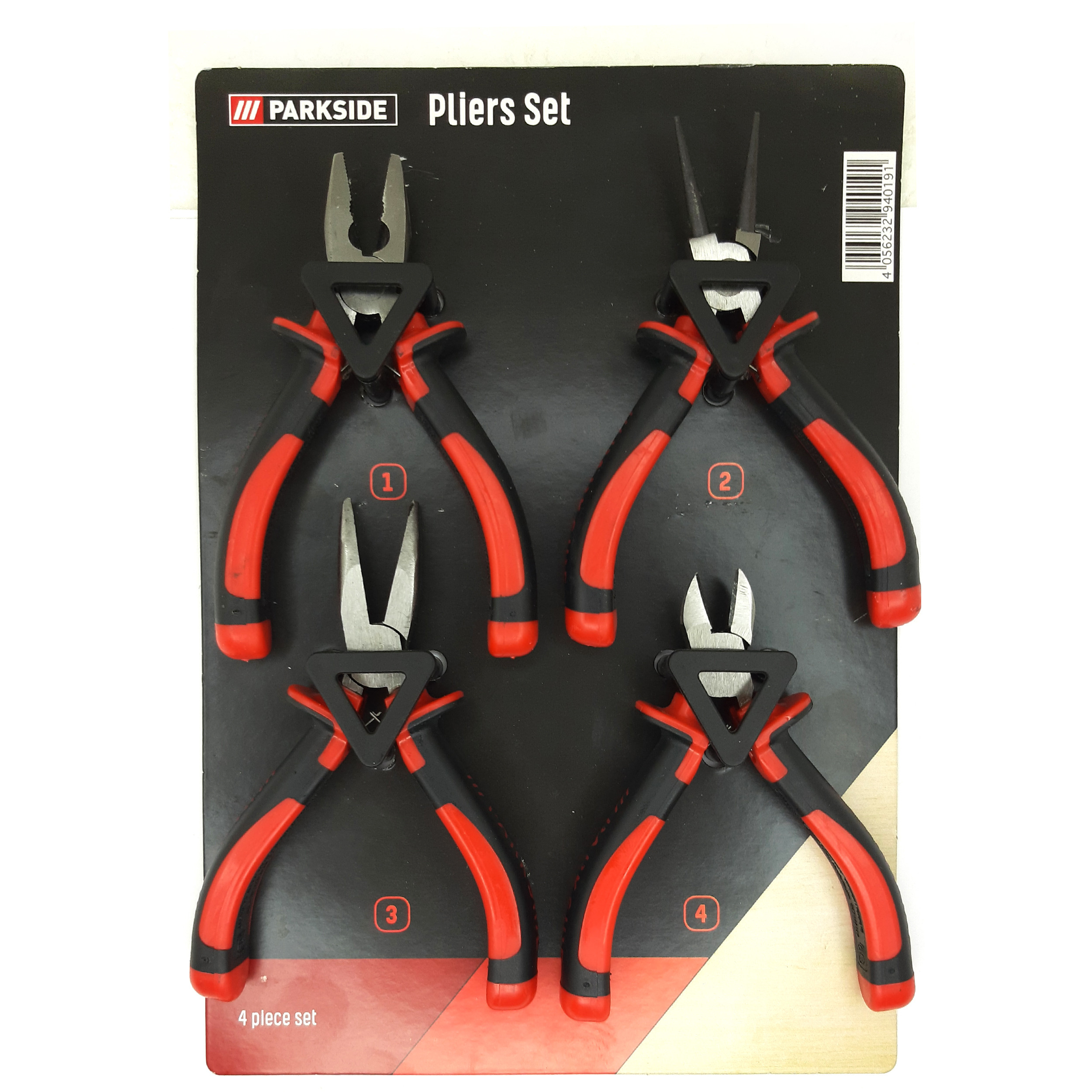 انبر پارکساید مدل 4590 مجموعه 4 عددی