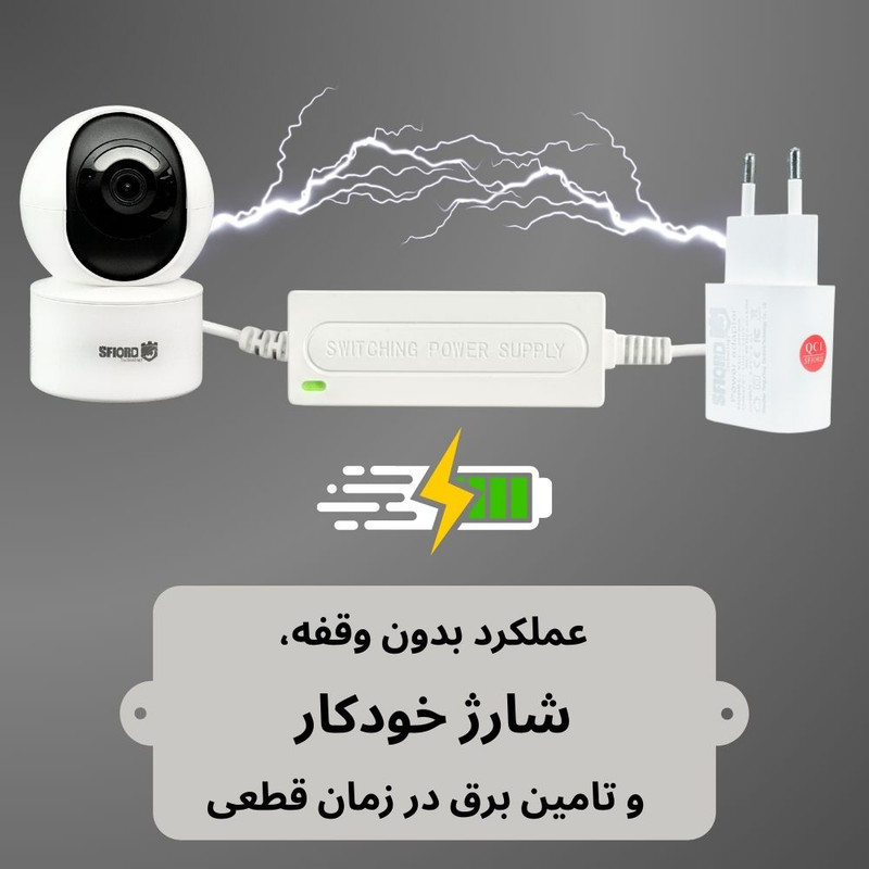 یو پی اس اسفیورد مدل U116 ظرفیت 5 ولت 2 آمپر