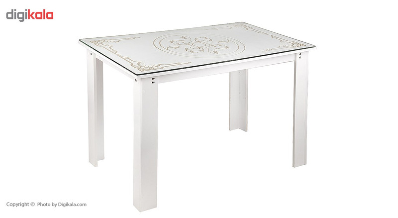 میز ناهار خوری صنایع چوب قائم کد K206 سایز 75 × 115