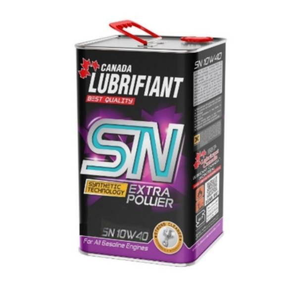 روغن موتور کانادا لوبریفنت مدل SN 10W40 حجم 4 لیتر