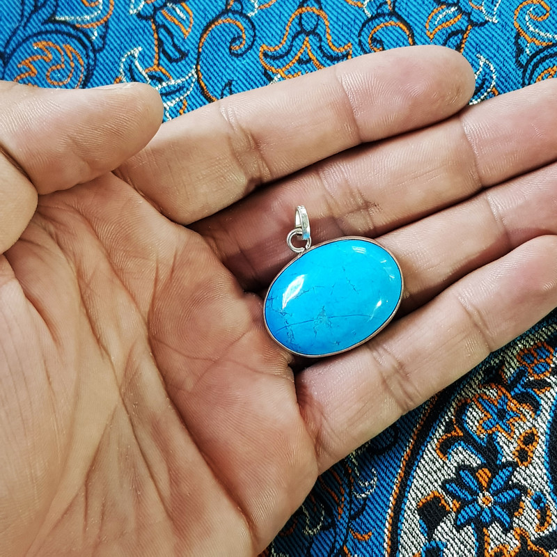 آویز گردنبند نقره زنانه سلین کالا مدل فیروزه ce-fir1 آویز گردنبند نقره زنانه سلین کالا مدل فیروزه ce-fir1