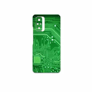 MAHOOT Green-Printed-Circuit-Board Cover Sticker for Xiaomi Redmi Note 10 Pro