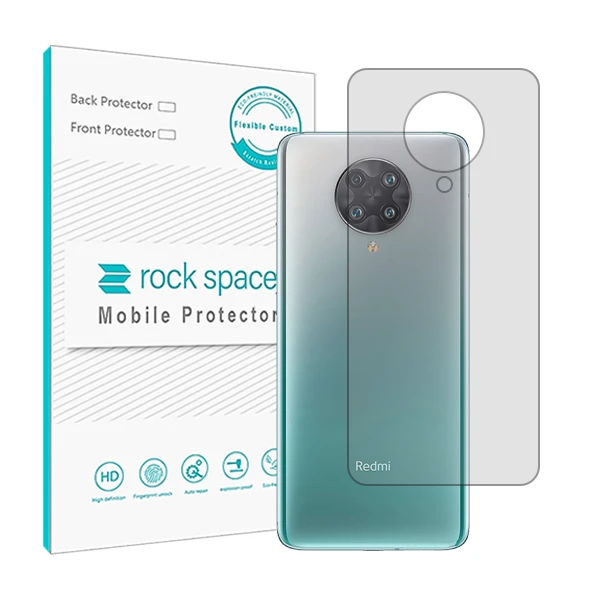 محافظ پشت گوشی  شفاف راک اسپیس مدل HyGEL مناسب برای گوشی موبایل شیائومی Redmi K30 Ultra