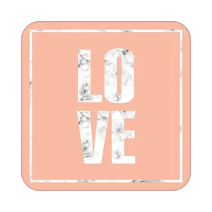 زیر لیوانی کاکتی طرح عاشقانه مدل mp39416