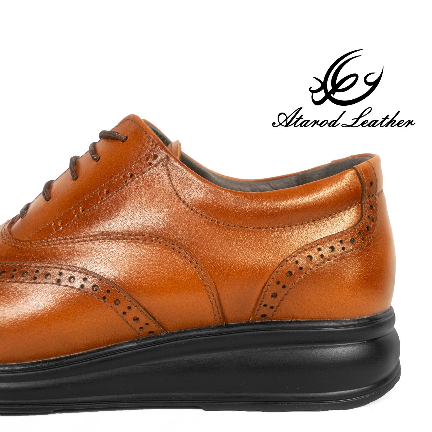 کفش روزمره مردانه چرم عطارد مدل چرم طبیعی کد SH231 -  - 9