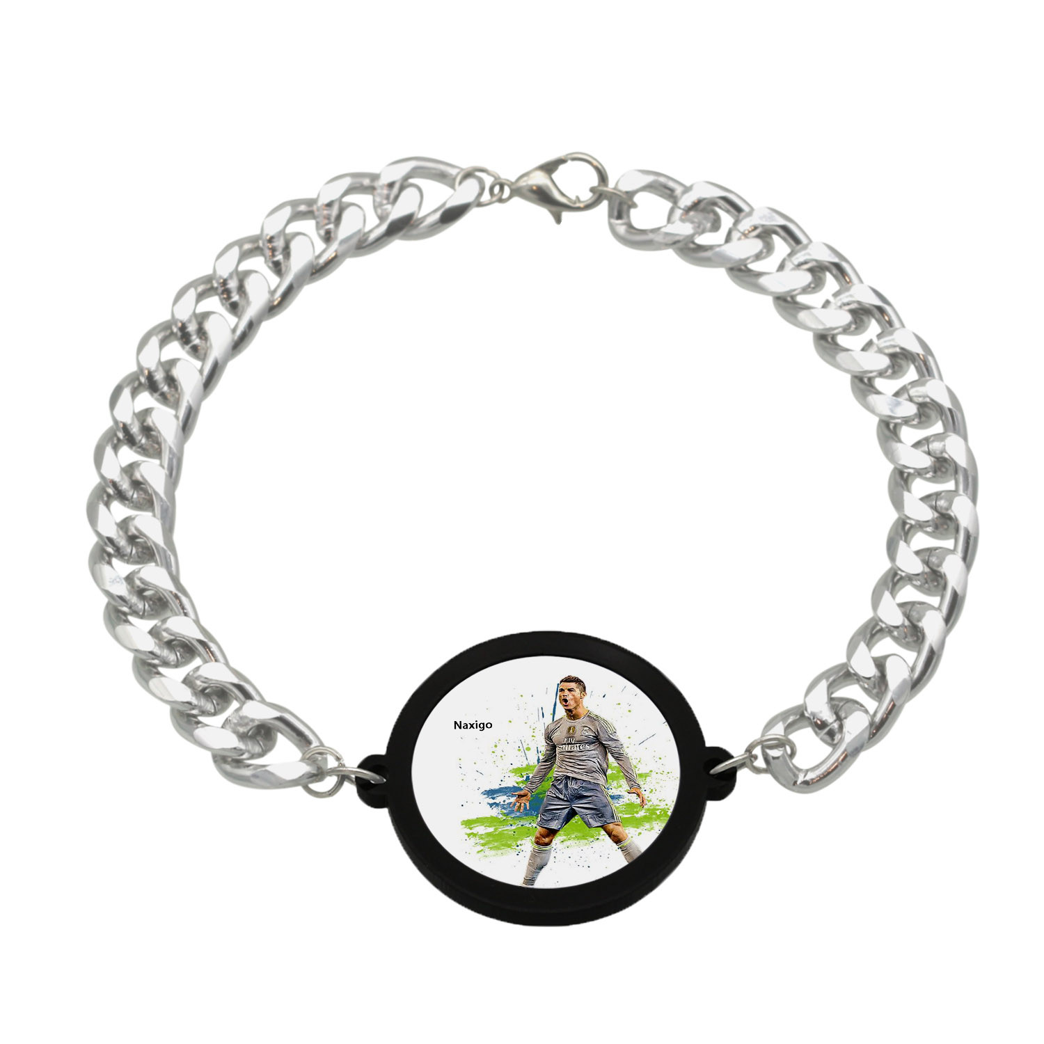 دستبند ناکسیگو مدل کریستیانو رونالدو کد BZ7666 دستبند ناکسیگو مدل کریستیانو رونالدو کد BZ7666