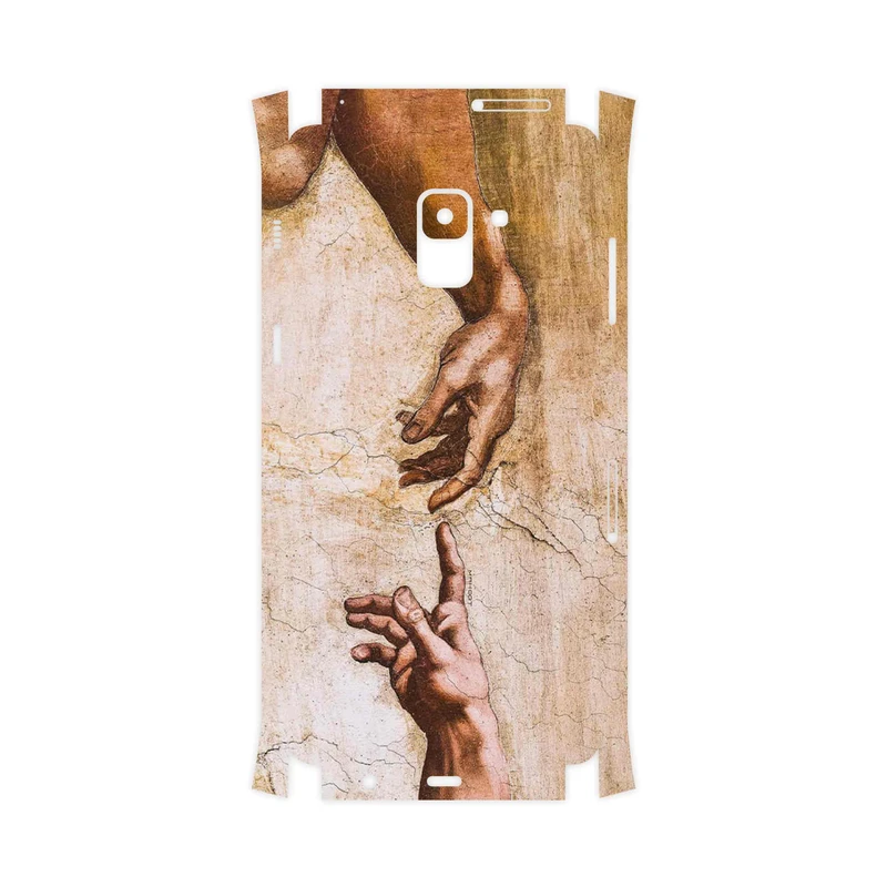 برچسب پوششی ماهوت مدل The Creation of Adam of MichelAnge-FullSkin مناسب برای گوشی موبایل سامسونگ Galaxy A8 Plus 2018