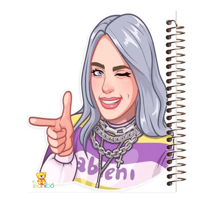 دفتر نقاشی 100 برگ سیمی بانیبو مدل بیلی آیلیش کد 4287