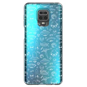 Megafone UFO C46-W Cover For Xiaomi Redmi Note 9s / 9 Pro / 9 Pro Max