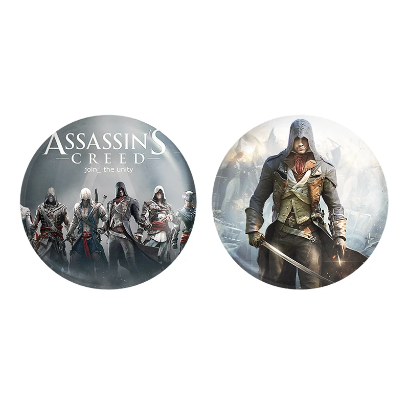 مگنت خندالو طرح اساسینز کرید کد 49734977 مجموعه 2 عددی