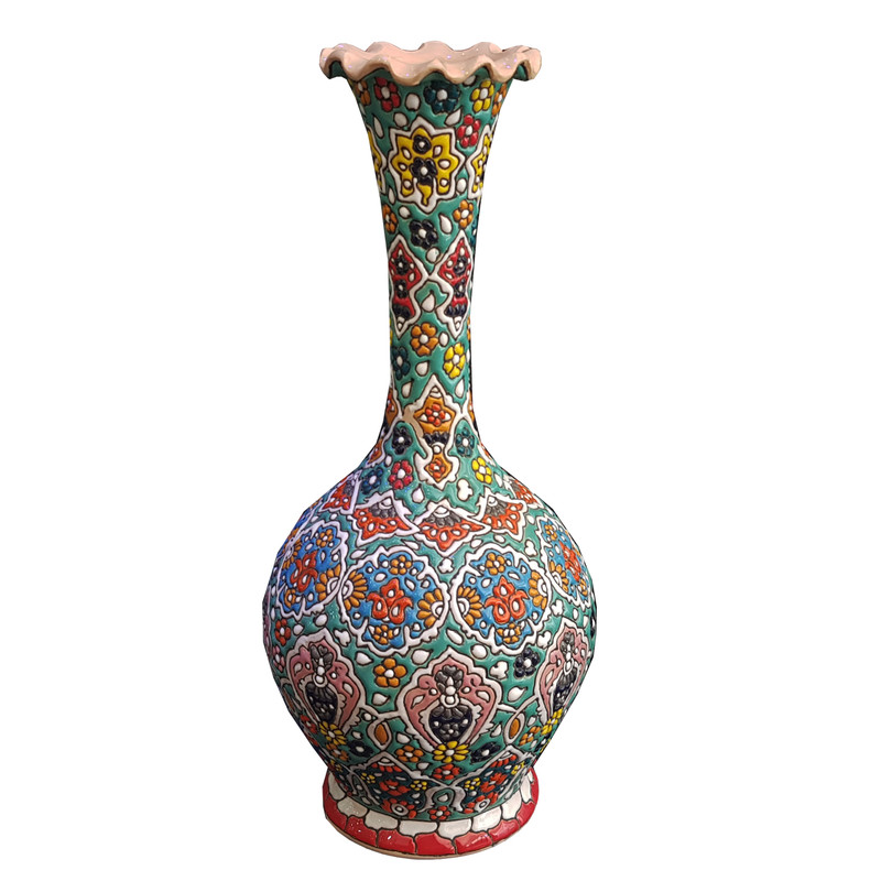گلدان میناکاری مدل 448