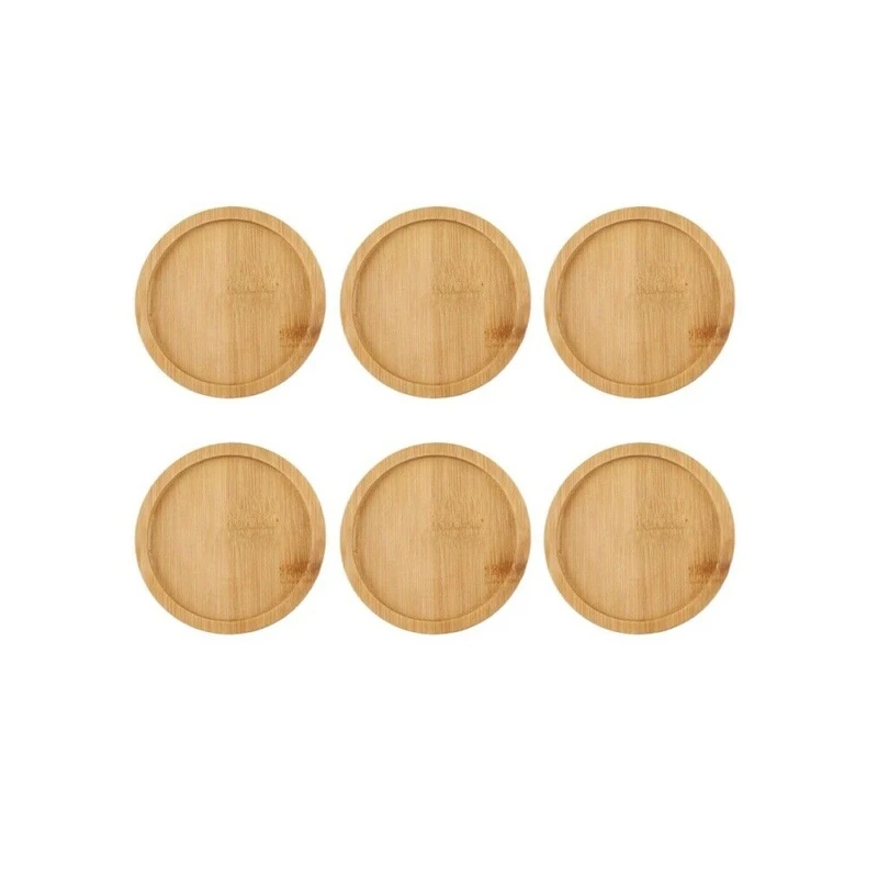 زیر لیوانی مدل بامبو D10 کد DGQ52001017 بسته 6 عددی