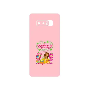MAHOOT Strawberry Shortcake Cover Sticker for Samsung Galaxy Note 8