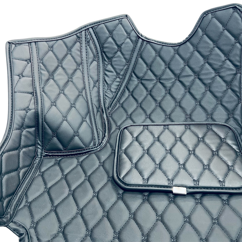 کفپوش 5 بعدی خودرو مدل Ts چرم گلدوزی مناسب برای مزدا 3