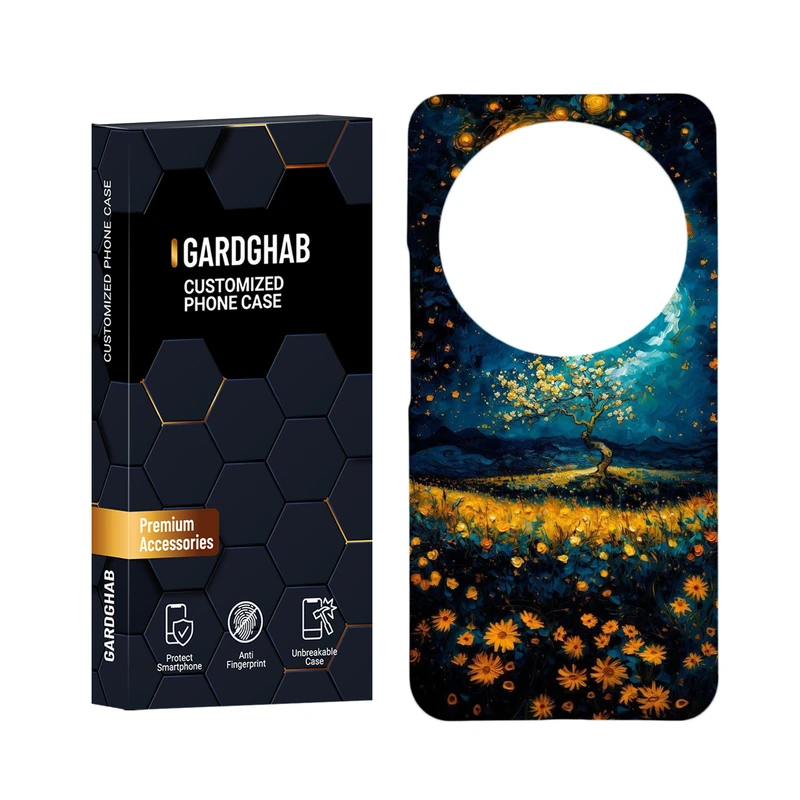 کاور گارد قاب مدل هنری مناسب برای گوشی موبایل شیائومی Mi 14 UItra