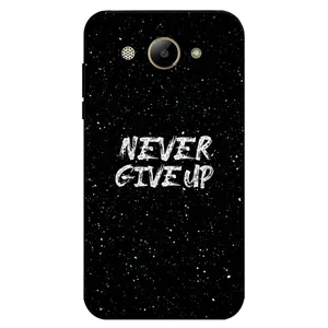 Megafone Never give up 1871 Cover For Huawei Y3 2017 / Y3 2018